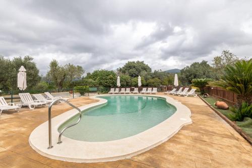 A szálláshely kívülről, La Caseta in Santa Eulalia De Ronsaná