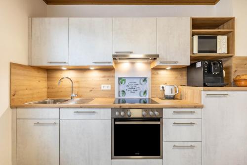 virtuve, Ferienwohnung Landblick in Homberg (Efze)