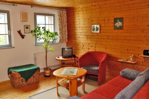 Viesnīcas āriene, Ferienhaus zum Grünen Hirsch Stolln (Ferienhaus zum Grunen Hirsch Stolln) in Breitenbrunn/Erzgeb.