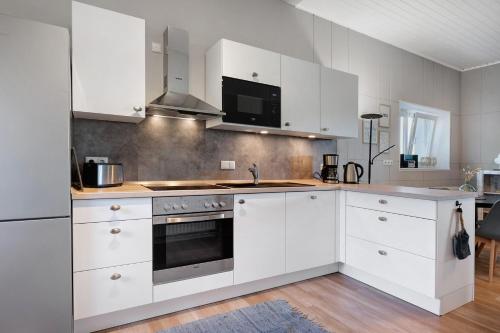 virtuve, Ferienhaus Deich Auf in Wesselburenerkoog