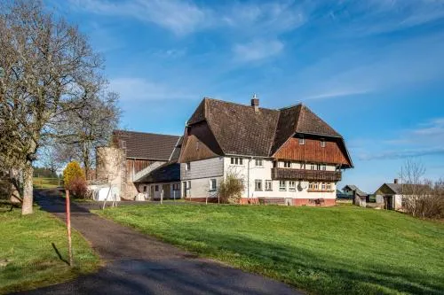 Zuckerbauernhof Unterkunft mit Hund in Sankt Georgen, Deutschland
