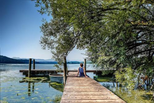 Viesnīcas āriene, Ferienhaus Waldherr - Fewo 6 Pers in Waging Am See