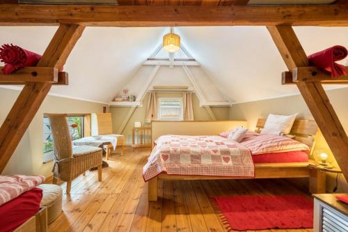 Viesnīcas āriene, Chalet Kunterbunt in Zeulenroda-Triebes