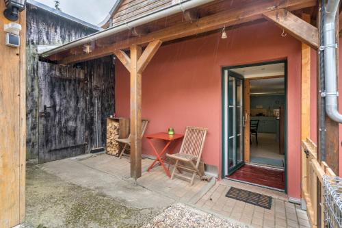 Viesnīcas āriene, Chalet Kunterbunt in Zeulenroda-Triebes