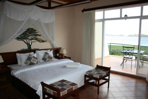 balcon/terasă, Ryans Bay Hotel in Mwanza