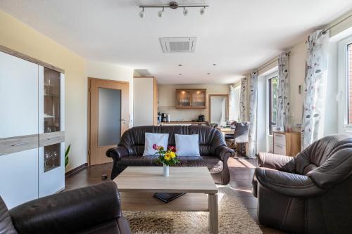 Фасада на хотела, Ferienwohnung Mühlenweide (Ferienwohnung Muhlenweide) in Wesselburen