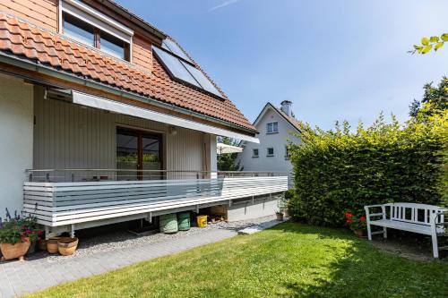 A szálláshely kívülről, Haus Regina in Loffingen városközpont