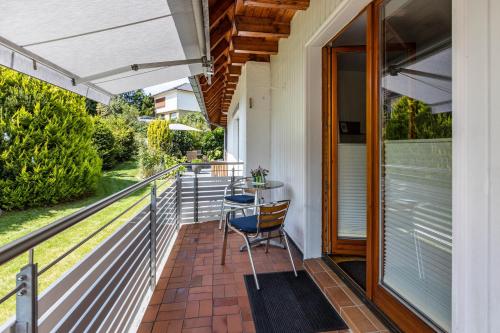 A szálláshely kívülről, Haus Regina in Loffingen városközpont