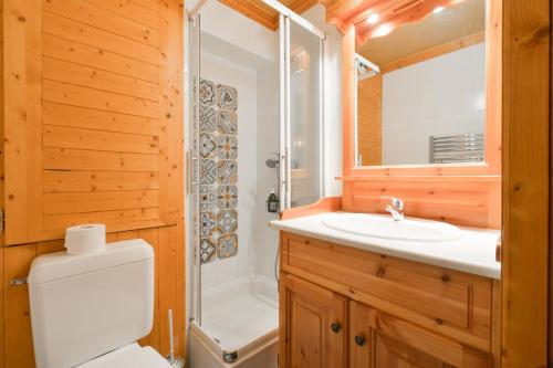 Bagno, Lesetoilesdelaplagne Chalet 21 in La Plagne