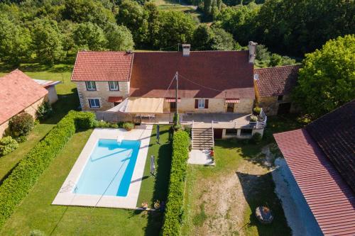 Viesnīcas āriene, Maison familiale Les Crozes in Archignac