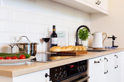 Kitchen, Fewo Saalstube, Adolphsburg in Kirchhundem