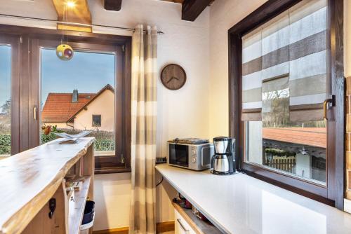 Konyha, Ferienhaus Felsenblick in Meiningen