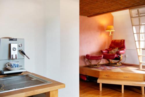 المنظر الخارجي, Das blaue Haus in بفوليندورف