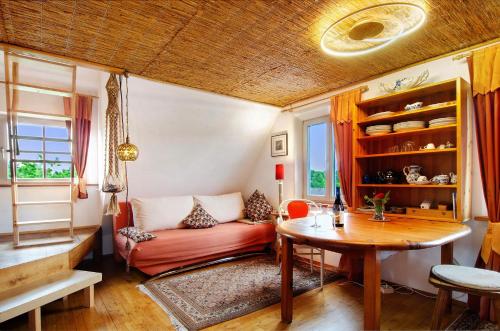 المنظر الخارجي, Das blaue Haus in بفوليندورف
