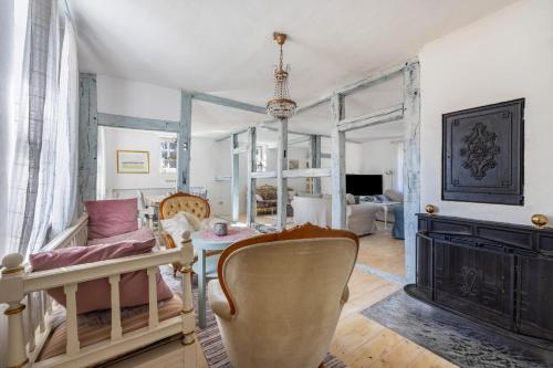 外部景觀, Heidehygge - Ferienhaus mit Wald in 艾姆克