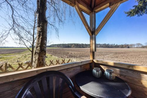 外部景觀, Heidehygge - Ferienhaus mit Wald in 艾姆克