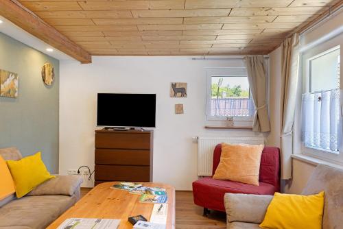 A szálláshely kívülről, Wohnung Am Fuße des Kreuzbergs in Bischofsheim a.d. Rhon