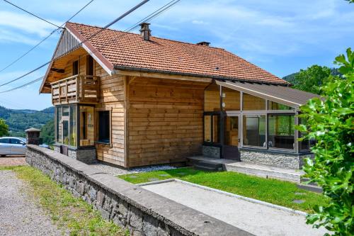Chalet le Brusyna avec jacuzzi gîte à louer Saint-Maurice-sur-Moselle