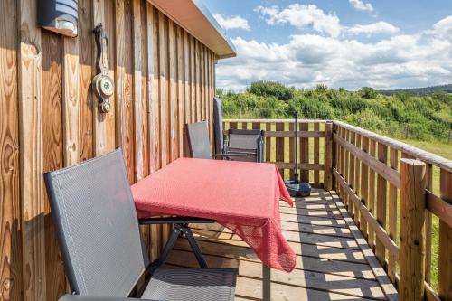 A szálláshely kívülről, Tinyhouse Alpakawiese in Schlitz