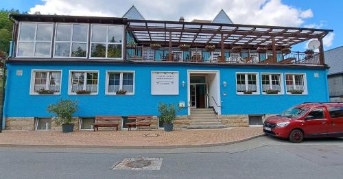 Viesnīcas āriene, Landhaus Sorbitzgrund in Rohrbach (Thuringia)