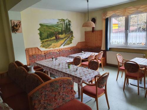 Viesnīcas āriene, Landhaus Sorbitzgrund in Rohrbach (Thuringia)