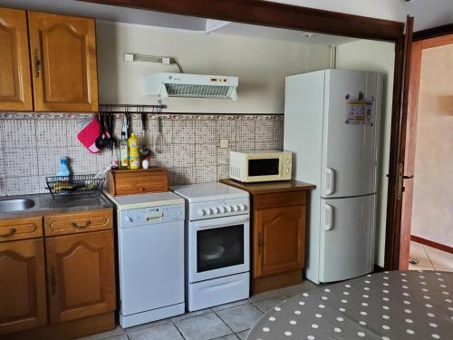 кухня, Gîte des peupliers, gîte à la ferme (Gite des peupliers, gite a la ferme) in Audrehem