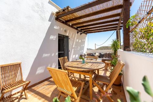 A szálláshely kívülről, Casa entre volcanes y sal in Presillas Bajas