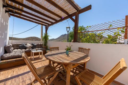 A szálláshely kívülről, Casa entre volcanes y sal in Presillas Bajas