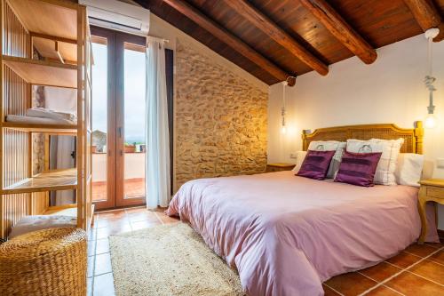 A szálláshely kívülről, Mas de Morera in Vall D'Alba