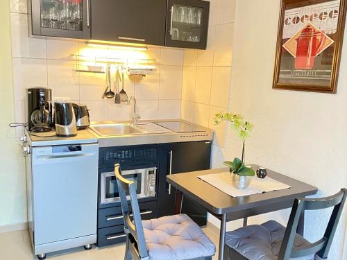 ห้องครัว, Ferienwohnung Beyer Friedrichroda in ฟรีดไรชโรดา