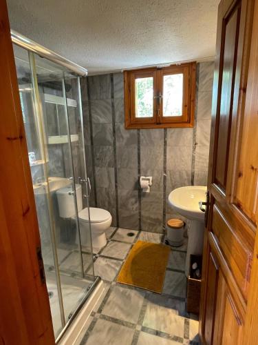 Bathroom, Divas Gartenhaus in Vasilitsi
