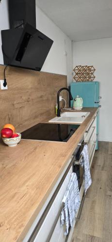 köök, Ferienwohnung Wiesmoor - Ranch in Wiesmoor