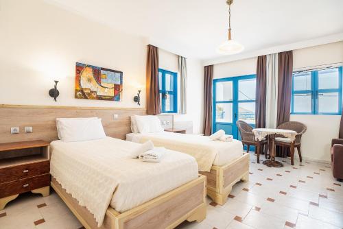 Pohled zvenku, Livadia Beach Tilos Apartment in Tilos
