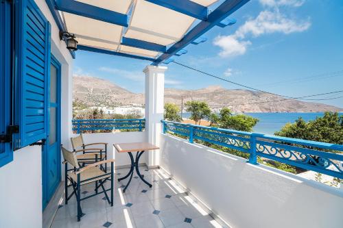 Pohled zvenku, Livadia Beach Tilos Apartment in Tilos