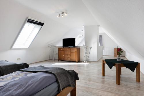 Фасада на хотела, Ferienhaus Op´n Doerp in Wesselburen