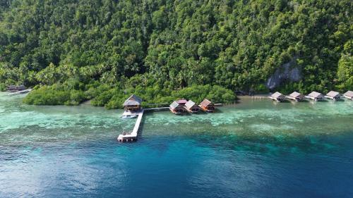 Vue extérieure, Mantastic Scuba and Lodge in Raja Ampat