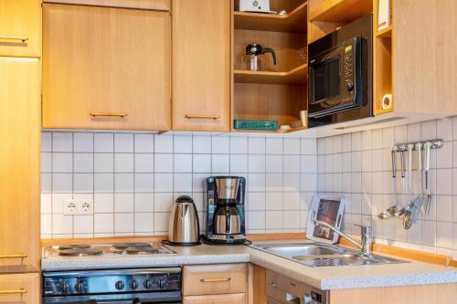 ห้องครัว, Ferienwohnung Tannenblick 3-2 in โอเบอร์ฮอฟ