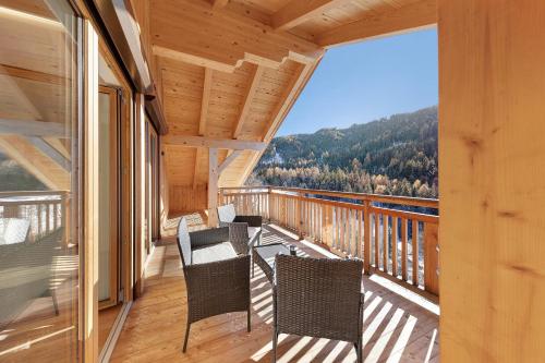 Viesnīcas āriene, Töniglerhof Apt Morgensonne (Toniglerhof Apt Morgensonne) in Trodena