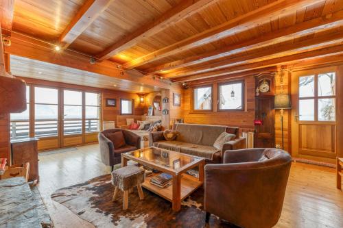 Viesnīcas āriene, Chalet Belledonne et Appartement in Villard Rekulas