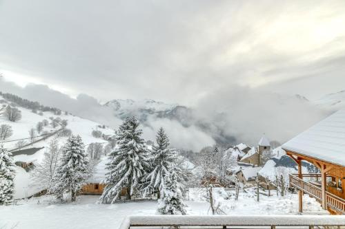 Viesnīcas āriene, Chalet Belledonne et Appartement in Villard Rekulas