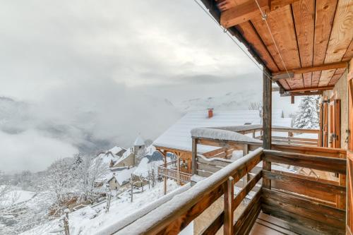 Viesnīcas āriene, Chalet Belledonne et Appartement in Villard Rekulas