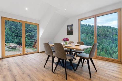 A szálláshely kívülről, Ferienwohnung Burgblick in Biberach