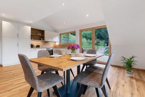 A szálláshely kívülről, Ferienwohnung Burgblick in Biberach