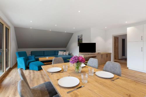 A szálláshely kívülről, Ferienwohnung Burgblick in Biberach