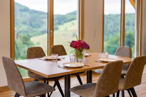 A szálláshely kívülről, Ferienwohnung Burgblick in Biberach
