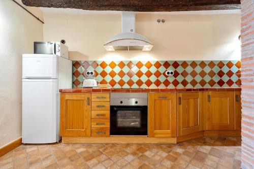 Konyha, Apartamento con Encanto C in Vilanova d'Escornalbou