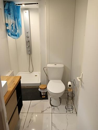 Bathroom, Petite maison dans centre ville in Rue de Rouen