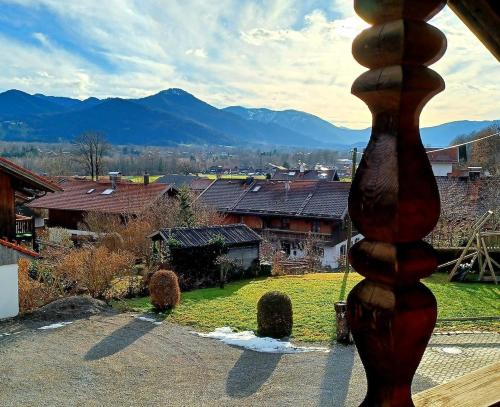 Viesnīcas āriene, Ferienwohnung Geierstein in Wackersberg (Bavaria)