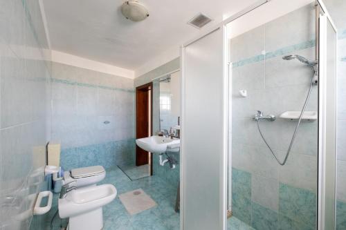Fürdőszoba, Villetta Blue Dream Vista Mare in Bellanova