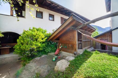 Viesnīcas āriene, Gasserhof Ferienwohnung Gravenstein in Caines